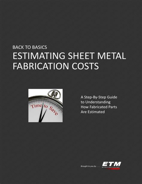 metal fabrication tracking job expenses examples|sheet metal fabrication cost.